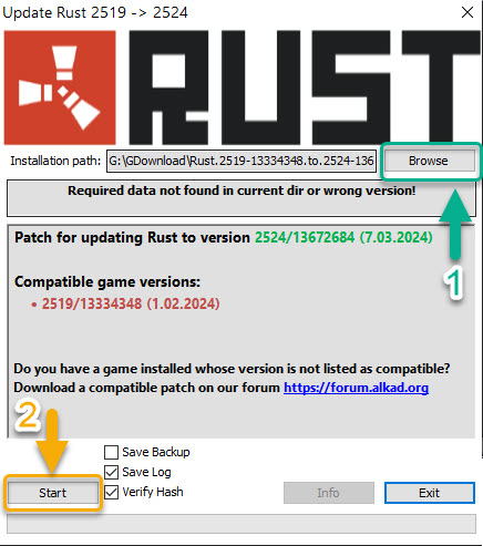 rust-update پایرت گیمز